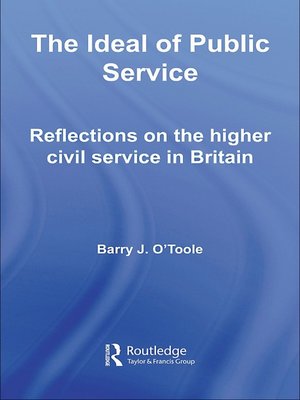 cover image of The Ideal of Public Service